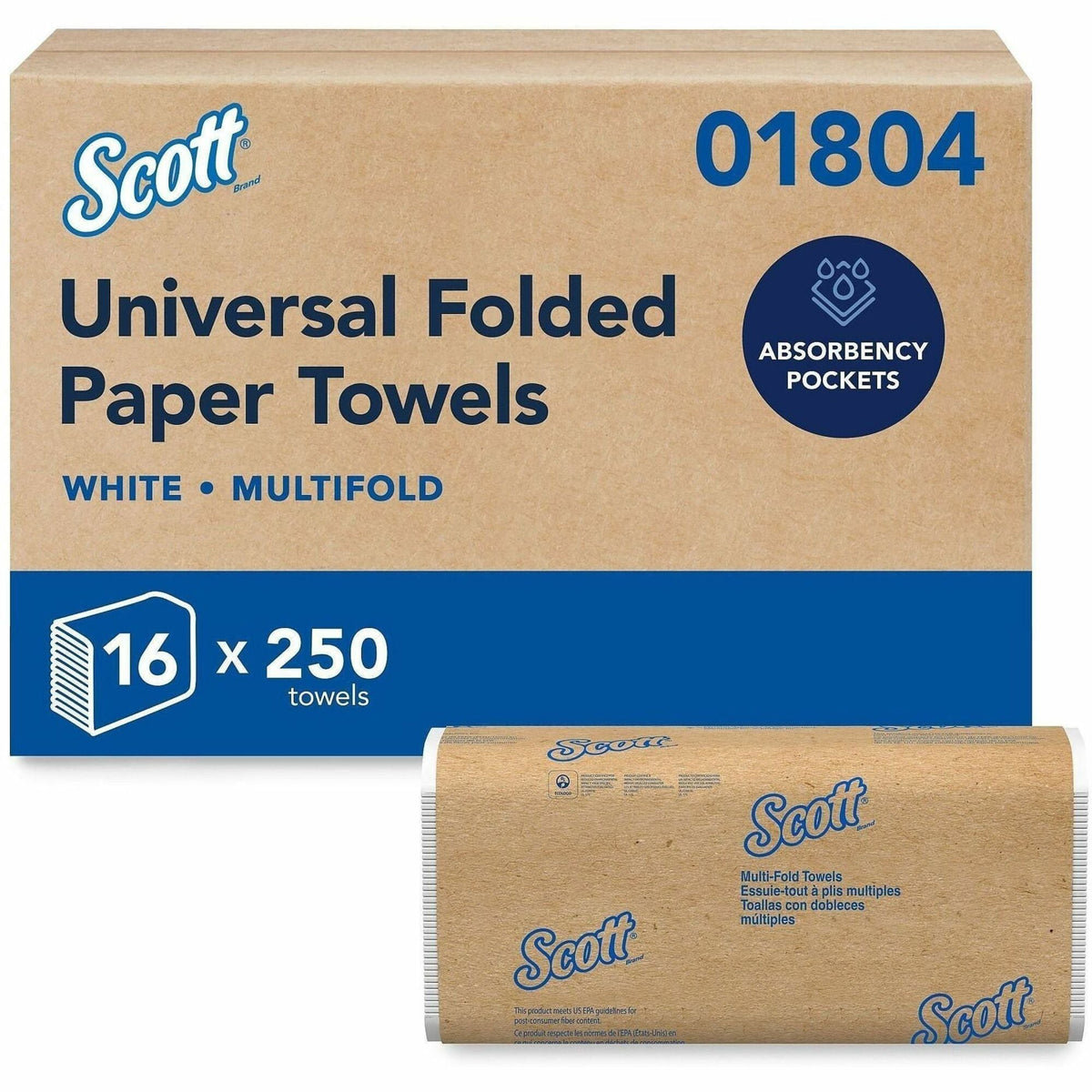 Scott&reg; MultiFold Paper Towels - 2000