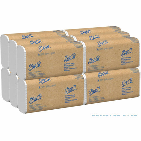 Scott® Multifold Paper Towels with Absorbency Pockets - Soft Wheat - 250/Pack