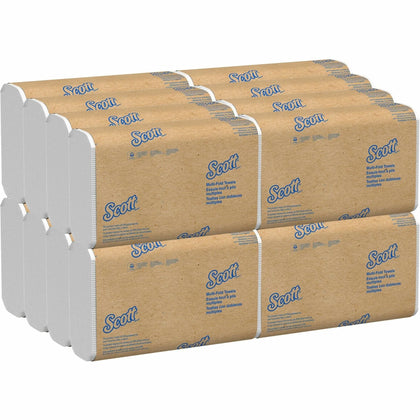 Scott® Multifold Paper Towels with Absorbency Pockets - White 250/Pack