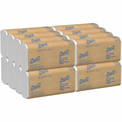 Scott® Multifold Paper Towels with Absorbency Pockets - White 250/Pack