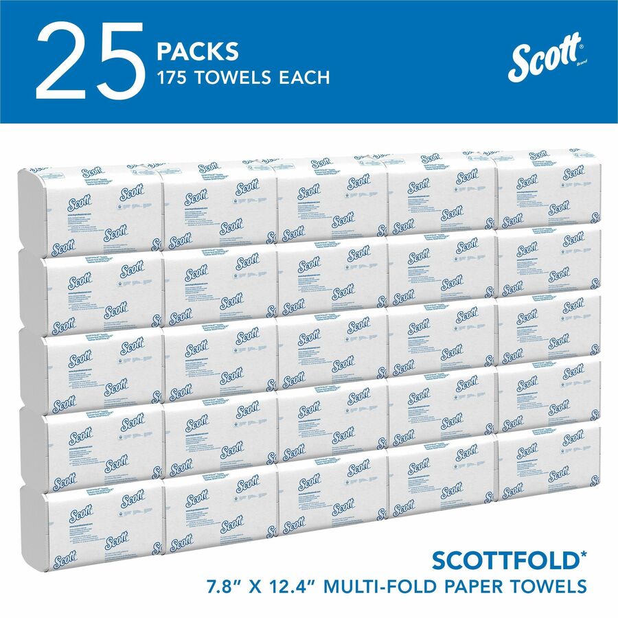 Scott&reg; Pro Scottfold Multifold Paper Towels with Absorbency Pockets - Alternate-Image1