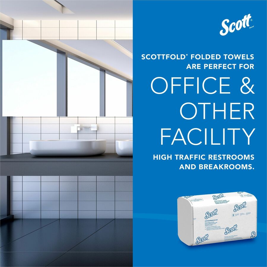 Scott&reg; Pro Scottfold Multifold Paper Towels with Absorbency Pockets - Alternate-Image9