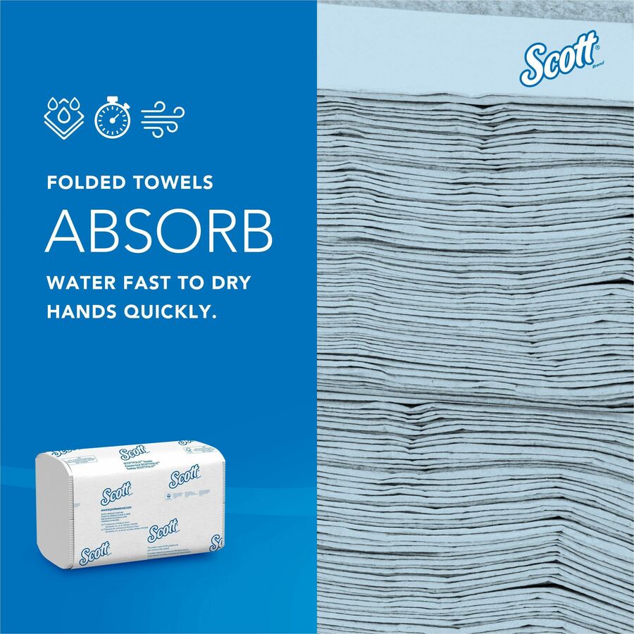 Scott&reg; Pro Scottfold Multifold Paper Towels with Absorbency Pockets - Alternate-Image5