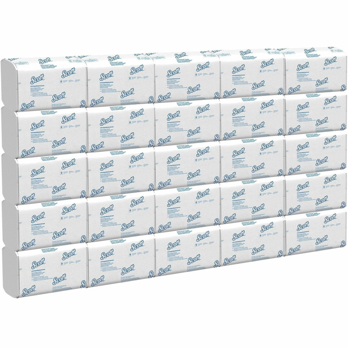 Scott® Pro Scottfold Multifold Paper Towels with Fast-Drying Absorbency Pockets - 9.40’’ Width x 12.40’’ Length - White