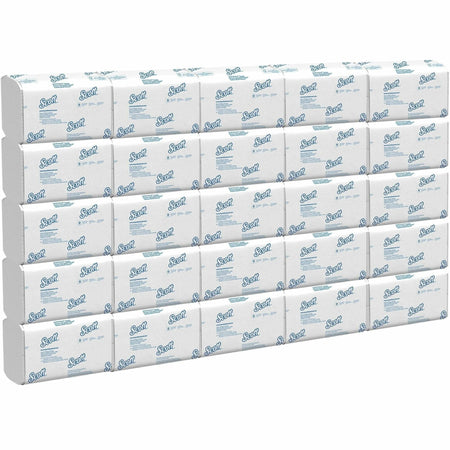 Scott® Pro Scottfold Paper Towels - Absorbent Multifold 1-Ply - White - 175/Pack - 25/Carton