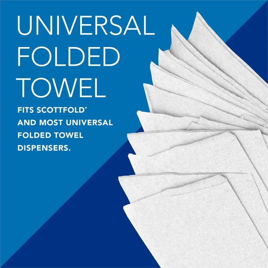 Scott® Pro Scottfold Paper Towels - Fast-Drying Absorbency Pockets - 175/Pack