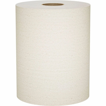 Scott® Recycled Fiber Hard Roll Paper Towels - 8’’ x 800 ft - Brown Kraft - 12/Carton