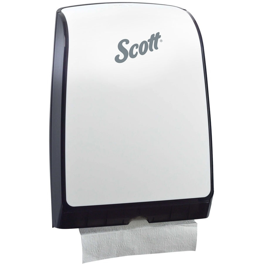 Scott Slimfold Towel Dispenser - Multifold - 225 x - 13.7’’ Height 9.8’’ Width 2.9’’ Depth - White - Paper Dispensers