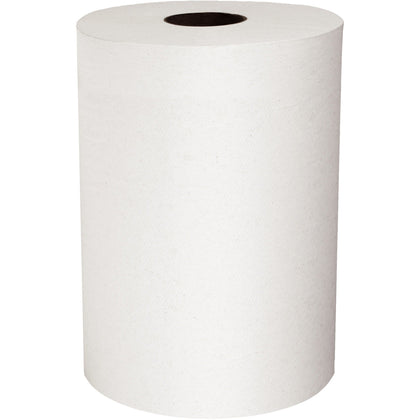 Scott Slimroll Hard Roll Towels - 8’’ x 580 ft - 4176 Sheets - White - 6/Carton - Paper