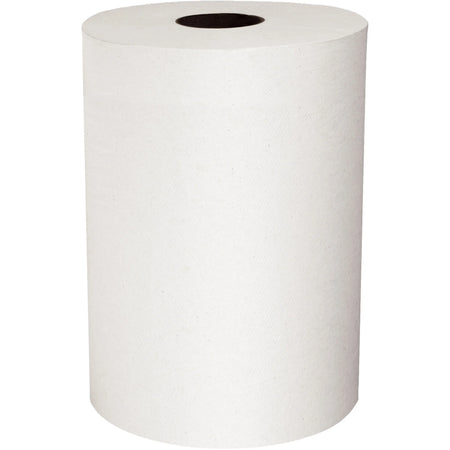 Scott Slimroll Hard Roll Towels - 8’’ x 580 ft - 4176 Sheets - White - 6/Carton - Paper