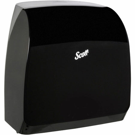 Scott Slimroll Towel Dispenser: Hygienic Compact Touch-free - Black Plastic - Wall Mountable - Paper Dispensers