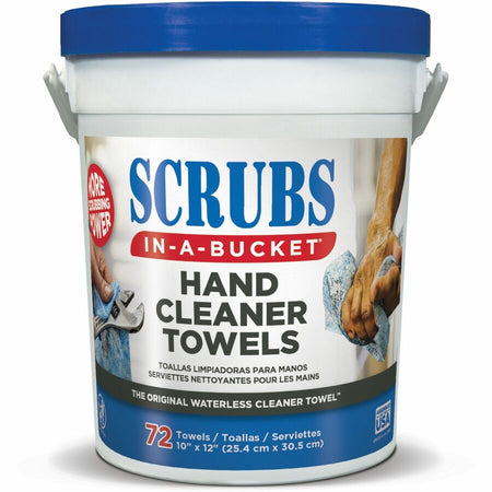 SCRUBS In-A-Bucket Hand Cleaner Towels - Front