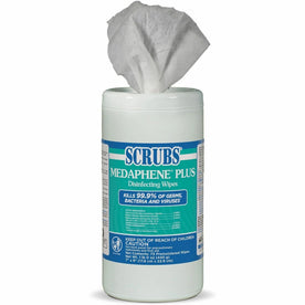 SCRUBS Medaphene Plus Disinfecting Wipes - Citrus Scent - 73 - Cleaning