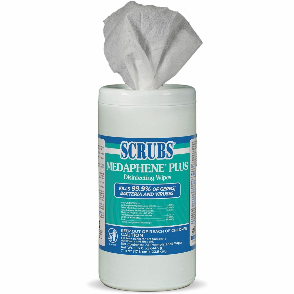 SCRUBS Medaphene Plus Disinfecting Wipes - 2000