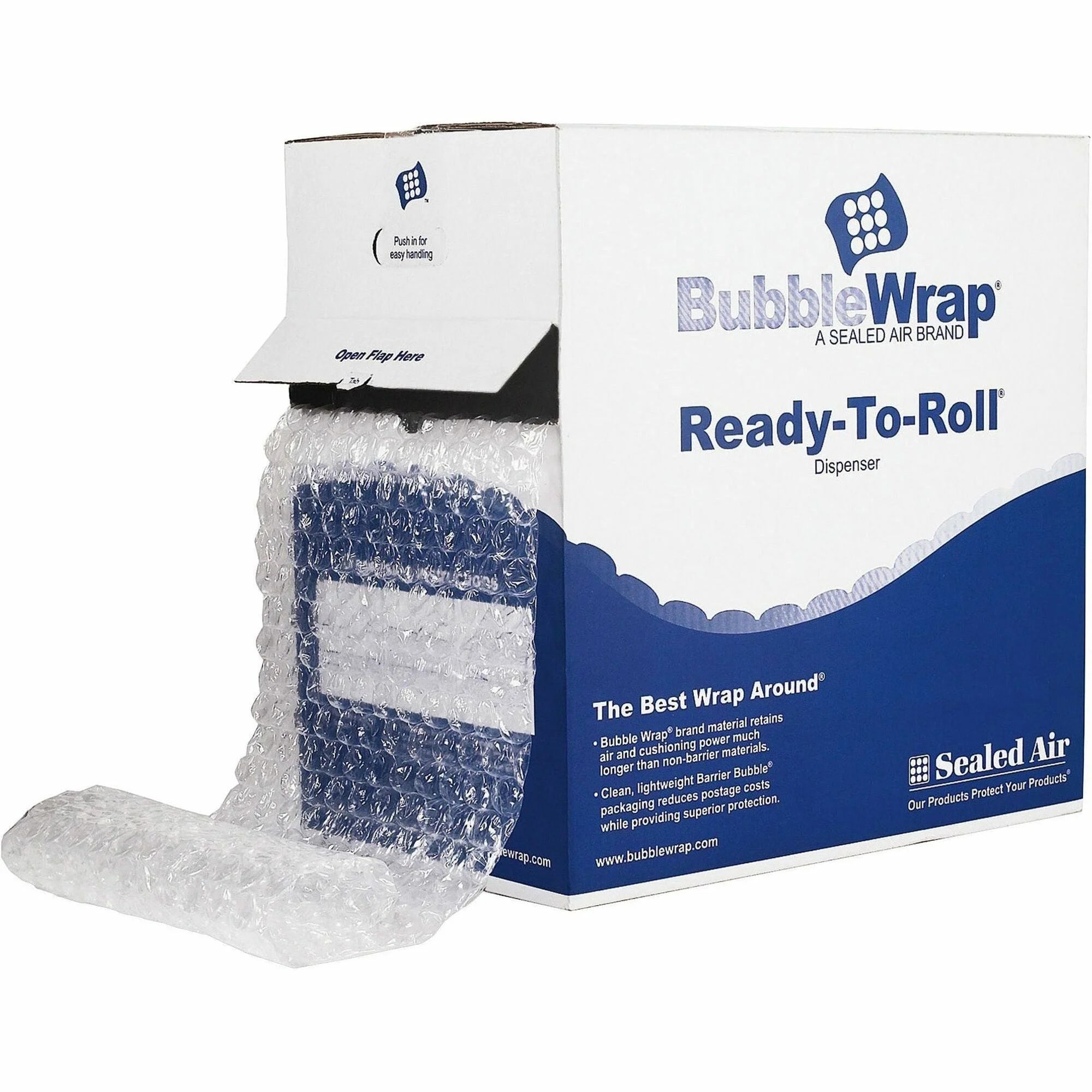 Sealed Air Bubble Wrap: High Performance Heavy Duty Clear Wrap - 12’’ x 100 ft - Packing Supplies