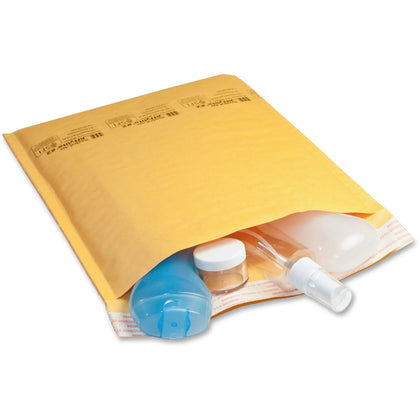 Sealed Air JiffyLite Bubble Mailers - #6 - 12 1/2’’ x 19’’ - Peel & Seal - Kraft - 25/Carton