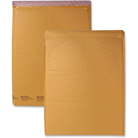 Sealed Air JiffyLite Bubble Mailers #7 - 14 1/4’’ x 20’’ - Peel & Seal - Kraft - 25/Carton