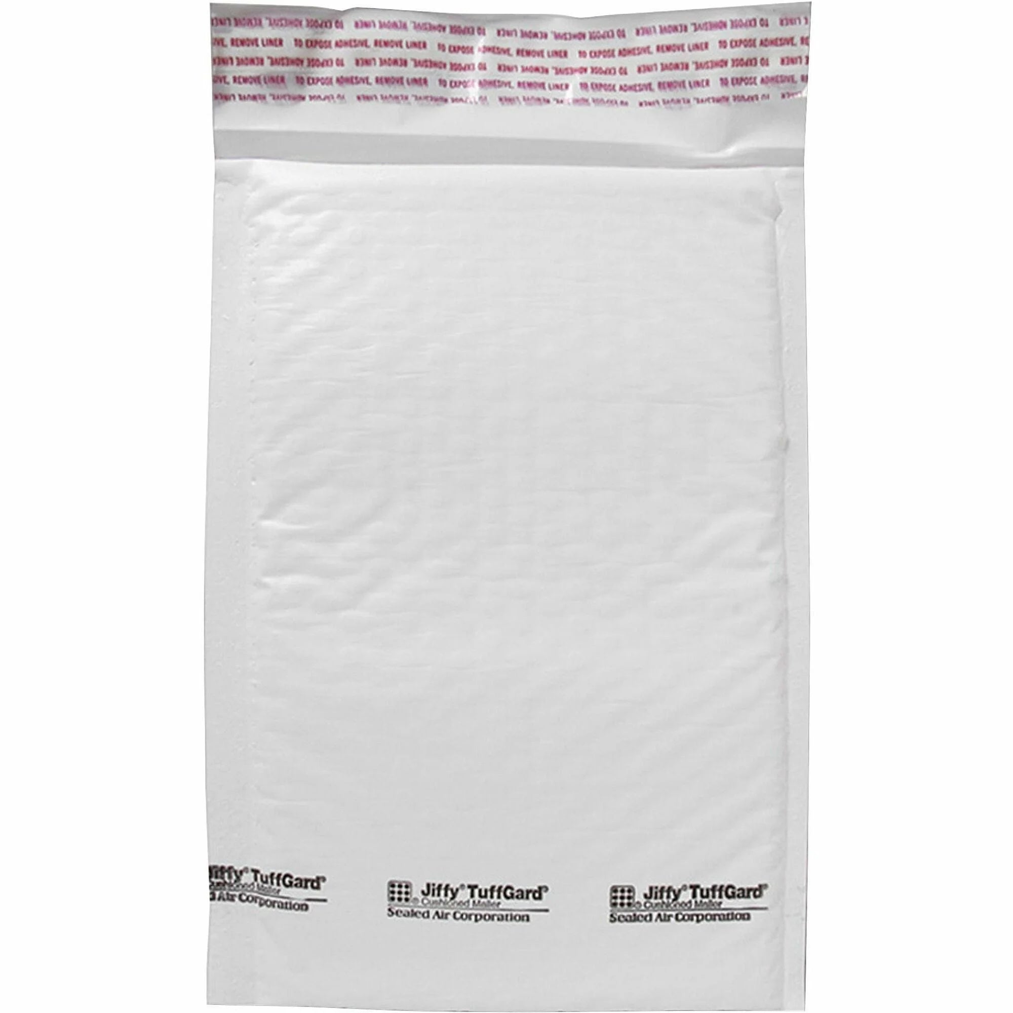 Sealed Air Tuffgard Premium Bubble Mailers - #0 - 6x10 - White Poly - 25/Carton