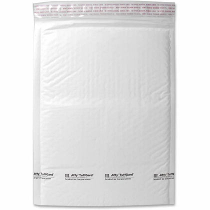 Sealed Air Tuffgard Premium Bubble Mailers - #2 Size - White Poly - 25/Carton