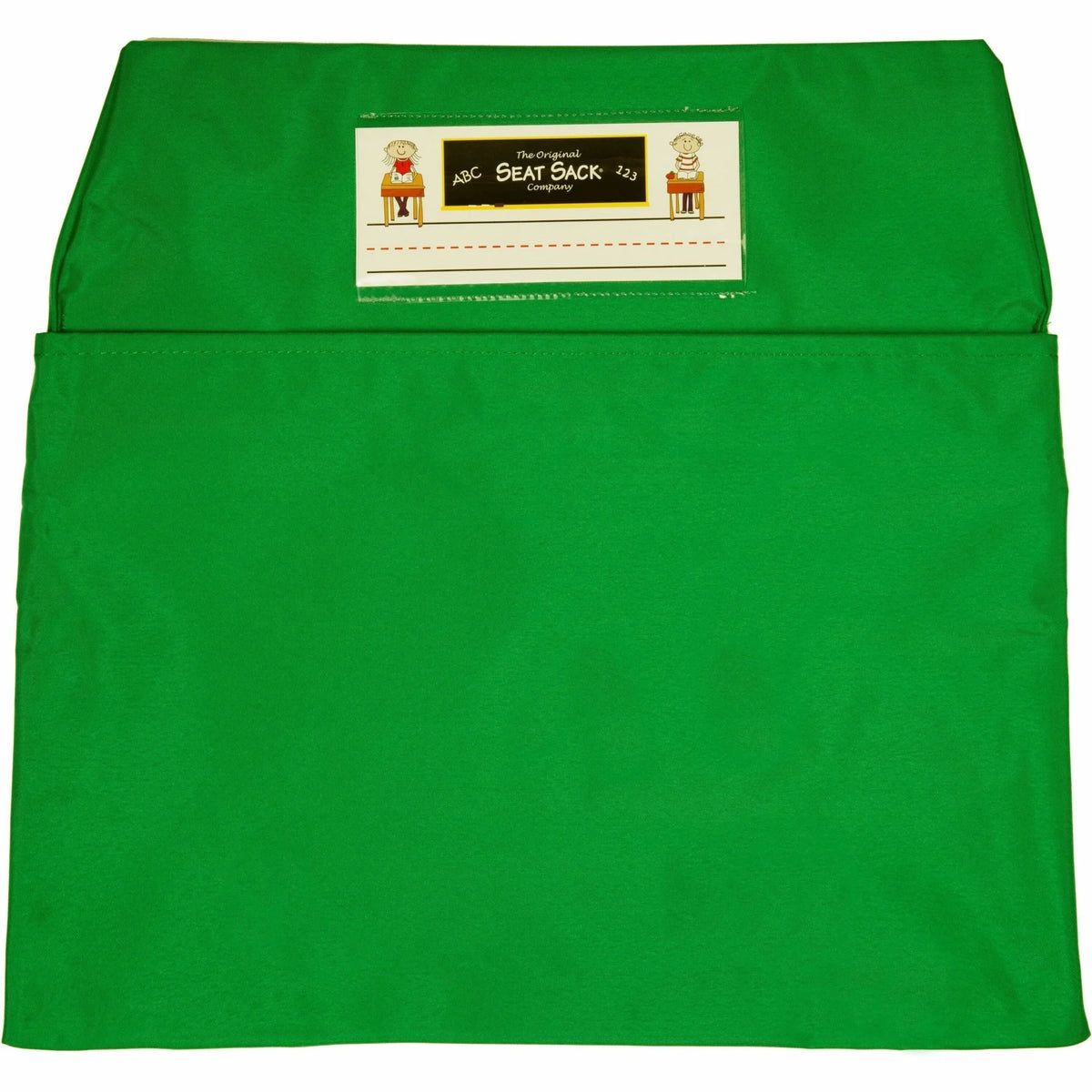 Seat Sack Classroom Pack: Green 1-Pocket Chair Organizer - Durable & Expandable - Storage Pouches