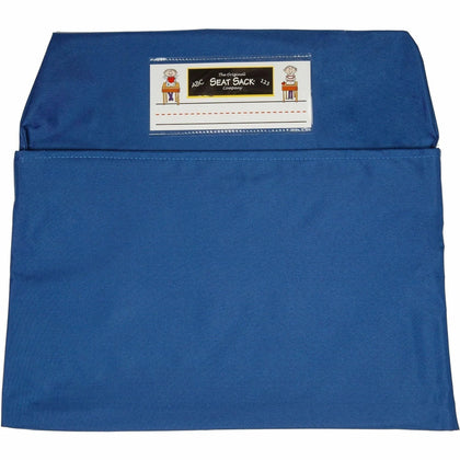 Seat Sack Classroom Pack: One-Pocket Sacks for Chairs - Blue Poly Cotton - Storage Pouches