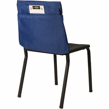 Seat Sack One-Pocket Elastic Back Chair Organizer - Blue - Storage Pouches