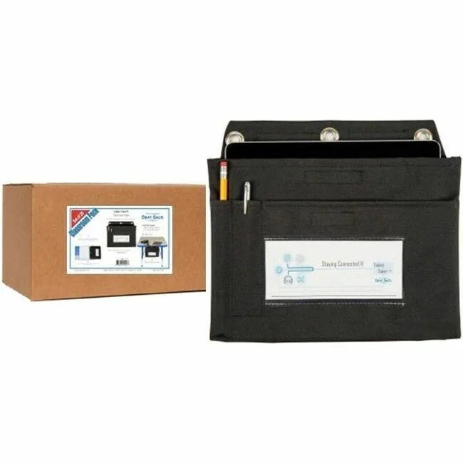 Seat Sack Tablet Taker Carrying Case for Apple iPad - Black Small Size - Storage Pouches