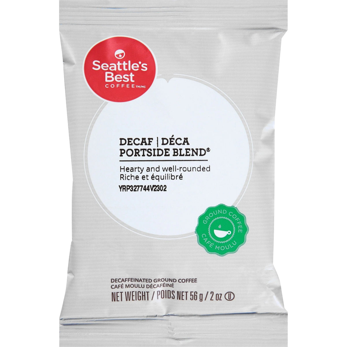 Seattle’s Best Coffee Decaf Portside Blend Pack - Medium - 2 oz - Decaffeinated - 18 / Box