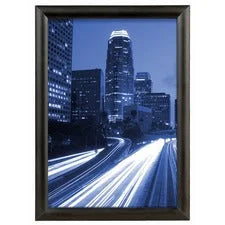 Seco Classic Snap Frame - 12’’ x 18’’ Size - Rectangle - Black - Aluminum - 1 Each - Frames & Plaques