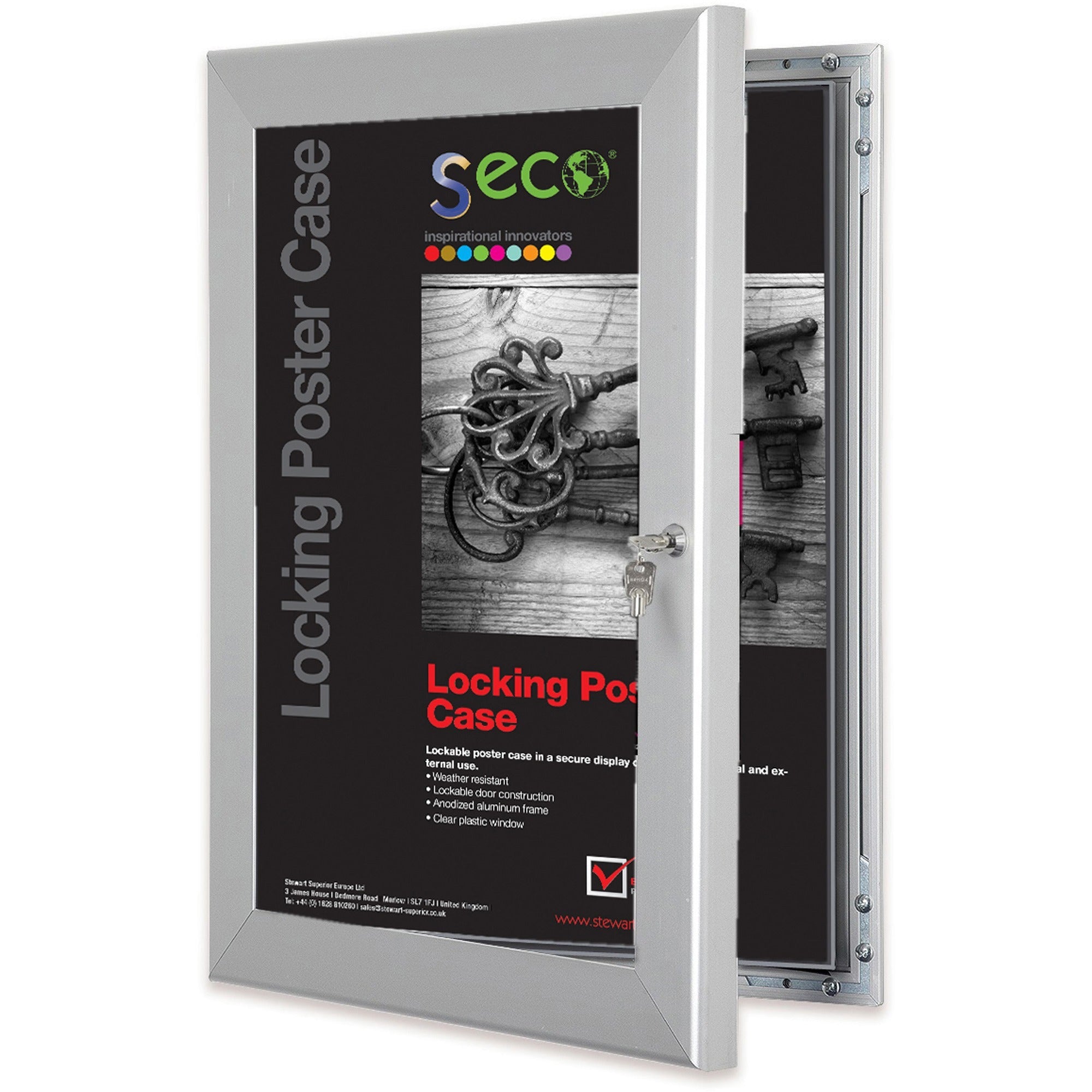 Seco Locking Poster Case - 2000