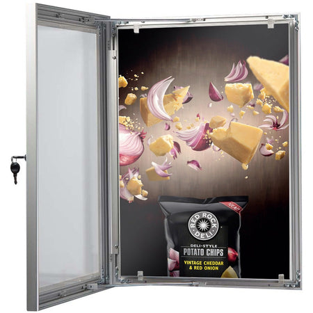 Seco Locking Poster Case - Right