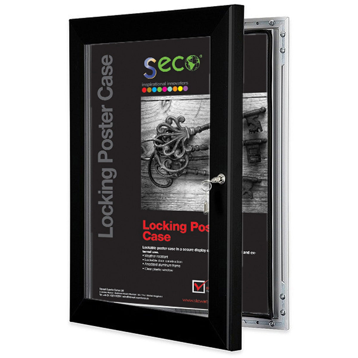Seco Locking Poster Case - 2000