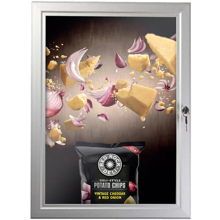 Seco Locking Poster Case - Front