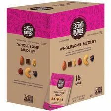 Second Nature Wholesome Medley: Low Sodium Gluten-free - 3.31 lb - 16/Box - Snacks