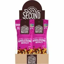 Second Nature Wholesome Medley Trail Mix - Nutty Fruity and Chocolatey Delight - Snacks