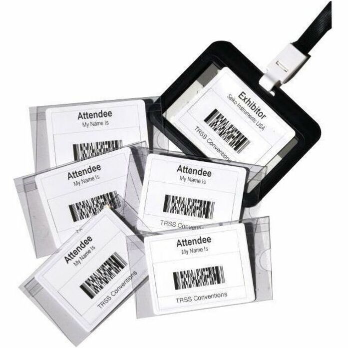 Seiko Diskette Label - 2 3/4’’ Width x 1/8’’ Length - Permanent Adhesive - Rectangle - Direct Thermal - White - Paper