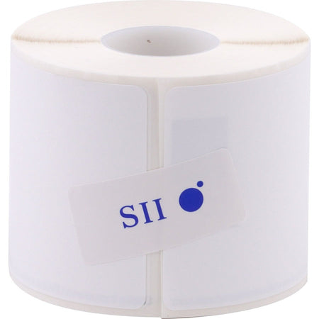 Seiko Diskette Label - 2 3/4’’ Width x 1/8’’ Length - Permanent Adhesive - Rectangle - Direct Thermal - White - Paper