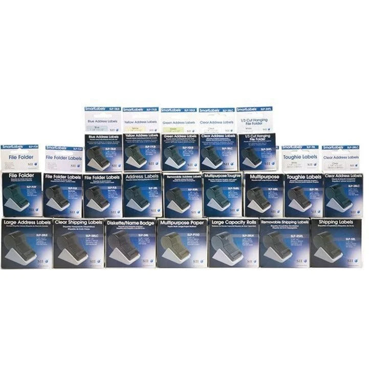 Seiko Shipping Labels: 2 1/8’’ x 4’’ - Permanent Adhesive - White Paper - Label Tapes & Maker Labels