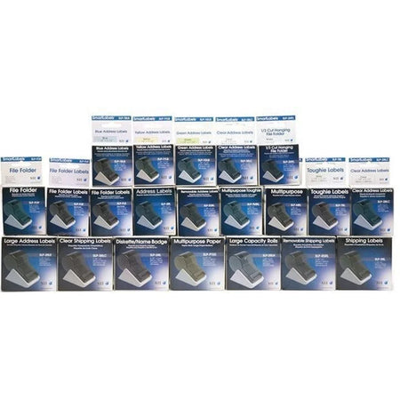 Seiko Shipping Labels: 2 1/8’’ x 4’’ - Permanent Adhesive - White Paper - Label Tapes & Maker Labels
