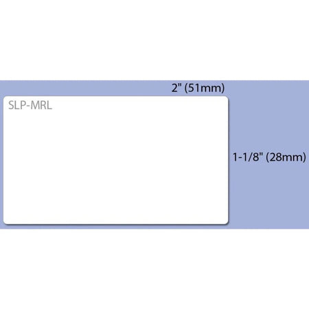 Seiko SLP-MRL Multipurpose Labels - High Quality Direct Thermal White - 220 Labels/Roll - Label Tapes & Maker