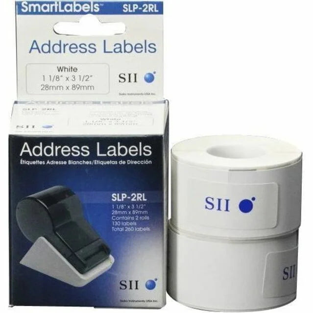 Seiko SmartLabel Printer: Address Labels - Direct Thermal White Self-adhesive - Label Maker Supplies