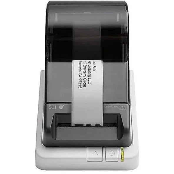 Seiko SmartLabels Large Capacity Address Label Rolls - Direct Thermal - White - 260 Labels/Roll - Maker Supplies