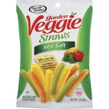 Sensible Portions Veggie Straws Snack - Gluten-free Non-GMO - Crunchy Sea Salt - 24 Pack - Snacks