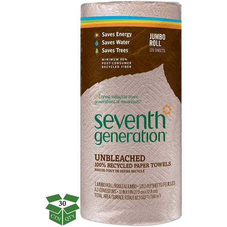 Seventh Generation 100% Recycled Paper Towels - Top
