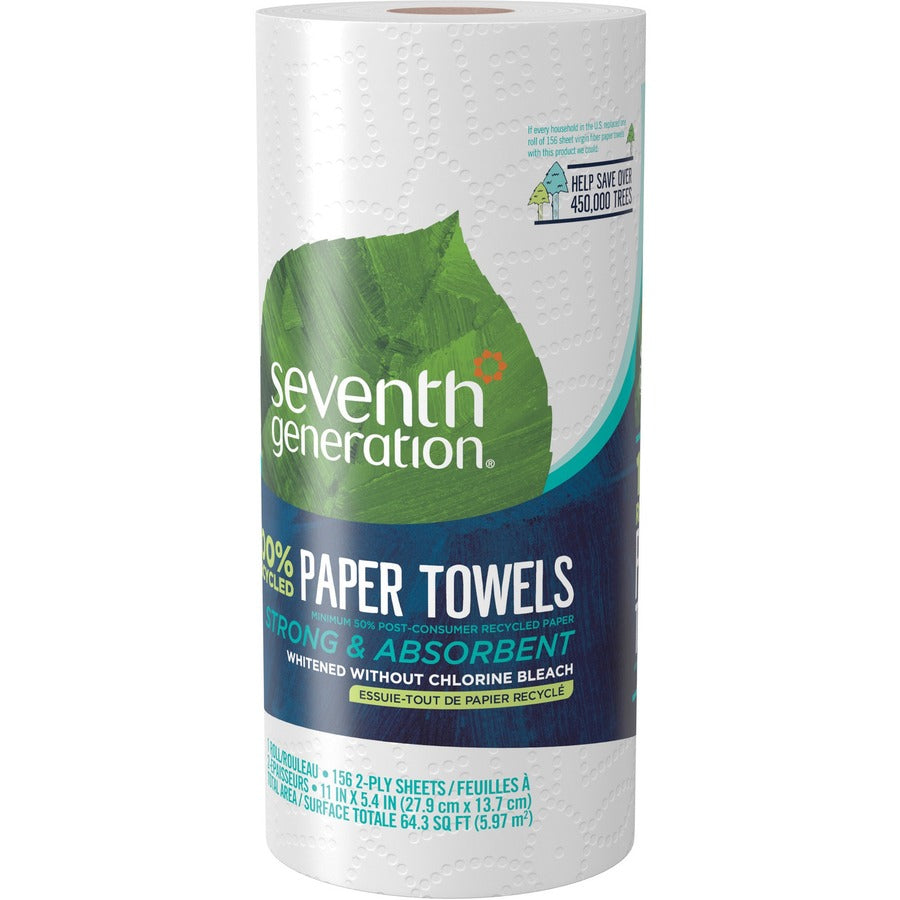Seventh Generation 100% Recycled Paper Towels - Left