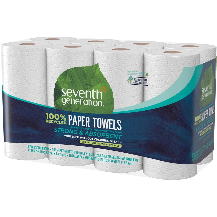 Seventh Generation 100% Recycled Paper Towels - Left