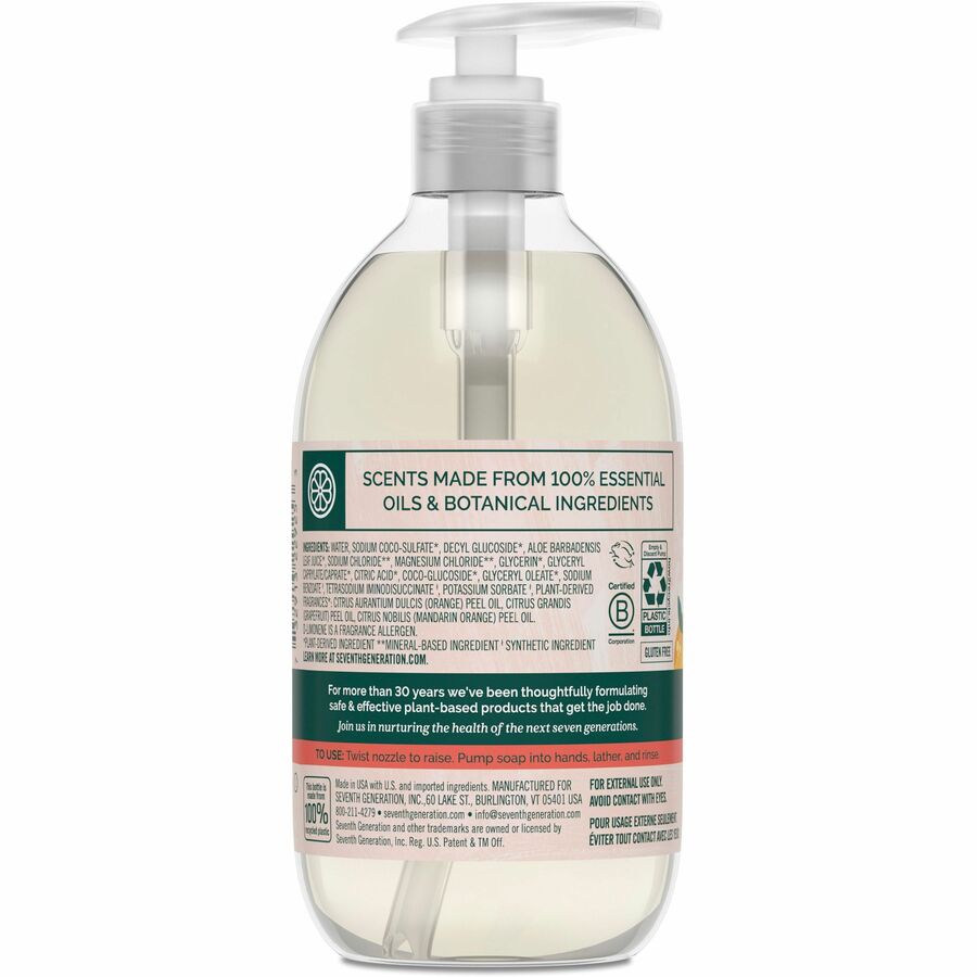 Seventh Generation Hand Wash - Rear