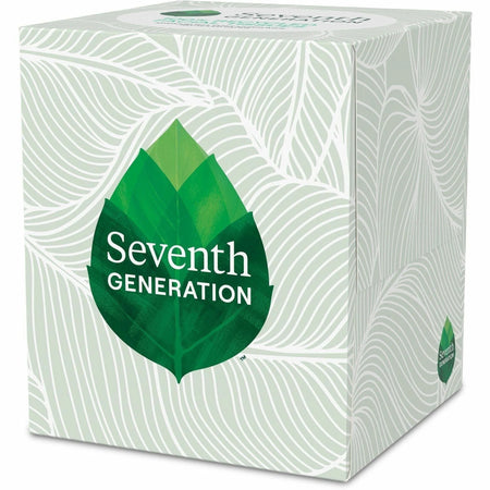 Seventh Generation Recycled Facial Tissues - 2 Ply - White - 85/Box - 36/Carton