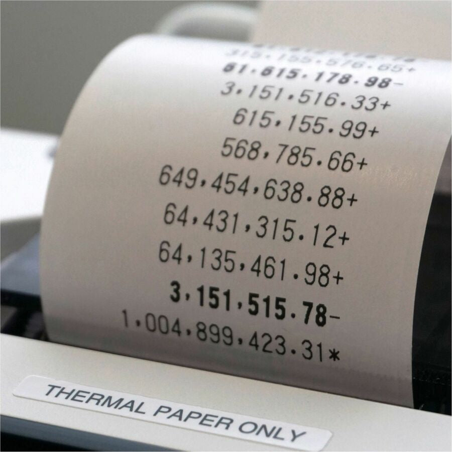 Sharp 12-Digit Thermal Printing Calculator - Fast 8 lps - LCD Display - Calculators
