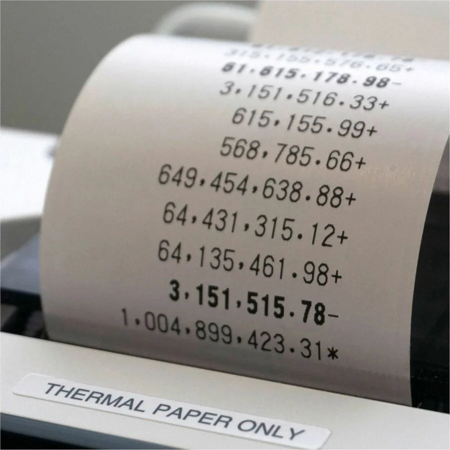 Sharp 12-Digit Thermal Printing Calculator - Fast 8 lps - LCD Display - Calculators